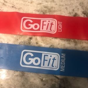 Gently used workout bands